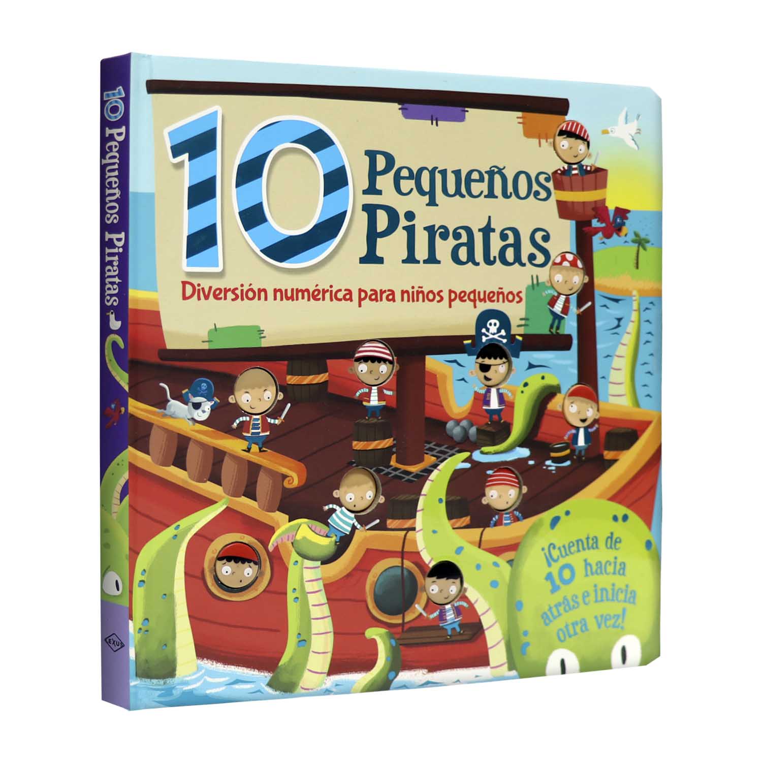 10 Pequeños piratas Diversión númerica