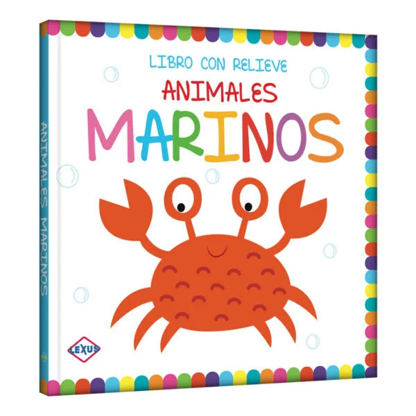 Animales Marinos- Libro con Relieve