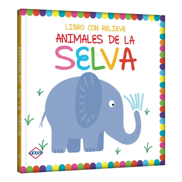 Animales de la Selva- Libro con Relieve