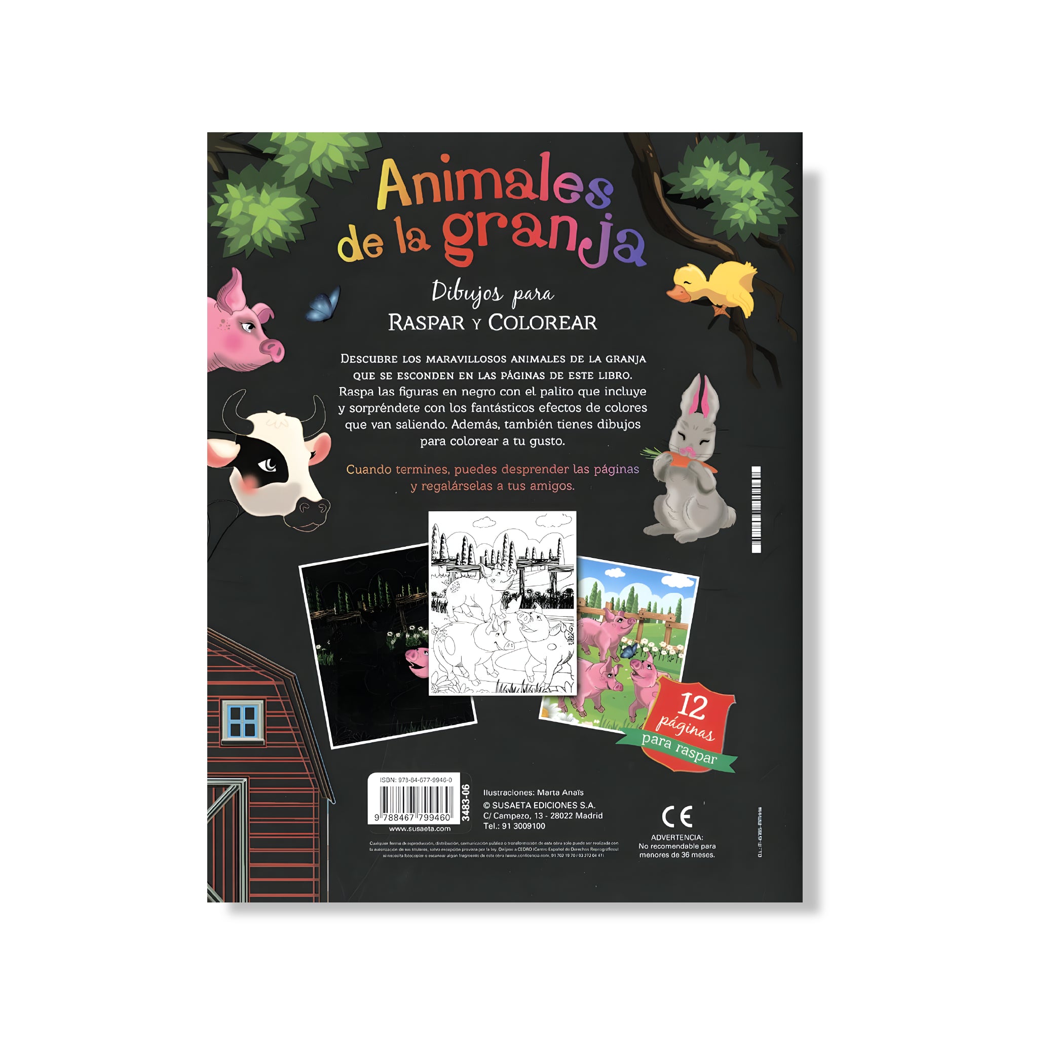 Raspar - Animales de la granja