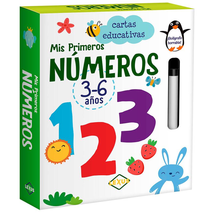 Cartas Educativas Mis primeros números