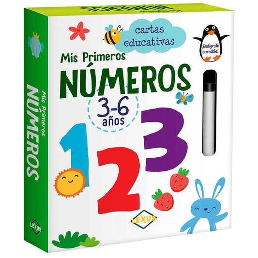 Cartas Educativas Mis primeros números