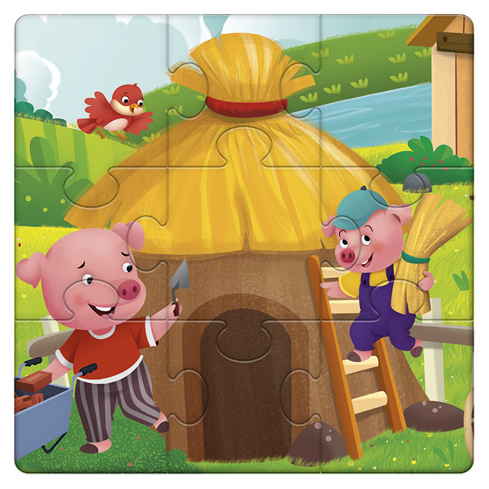 Los Tres Cerditos Rompecabezas