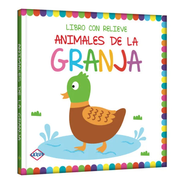 Animales de la granja- Libro con Relieve