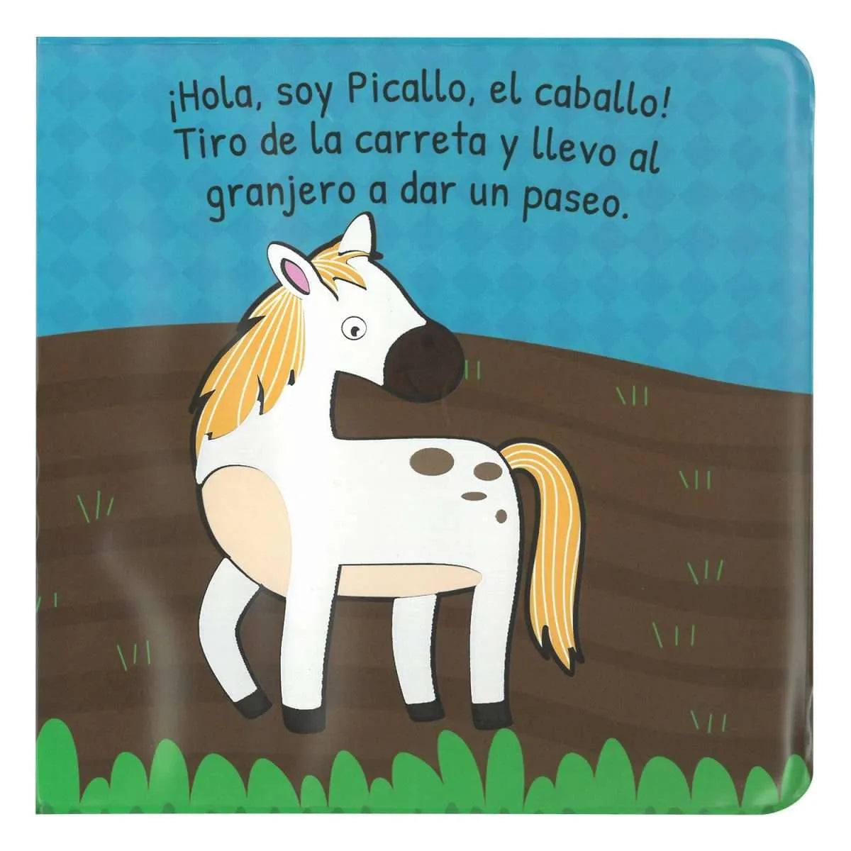 Animales de la granja - Libro impermeable