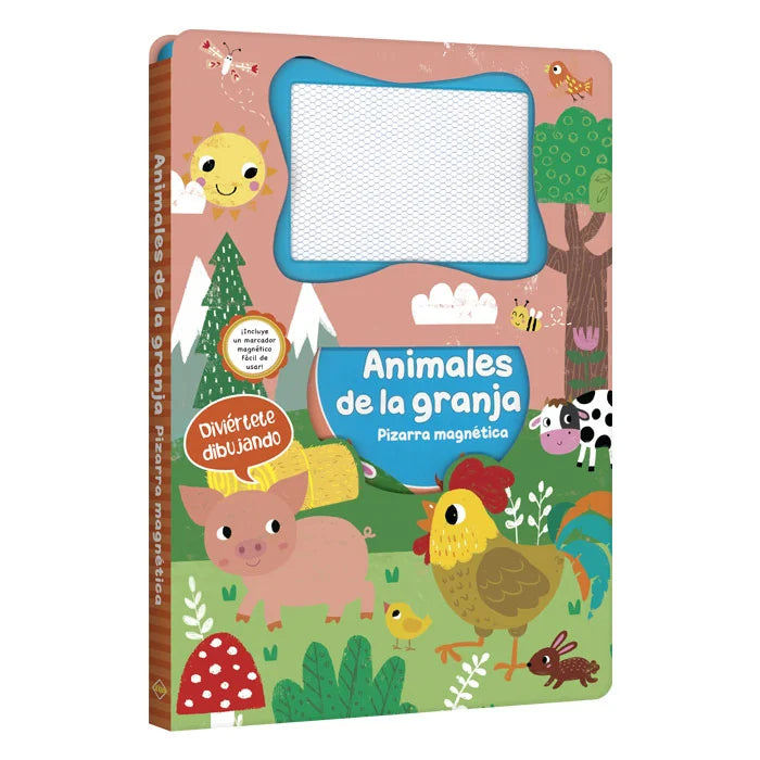 Animales de la granja - Pizarra Magnetica