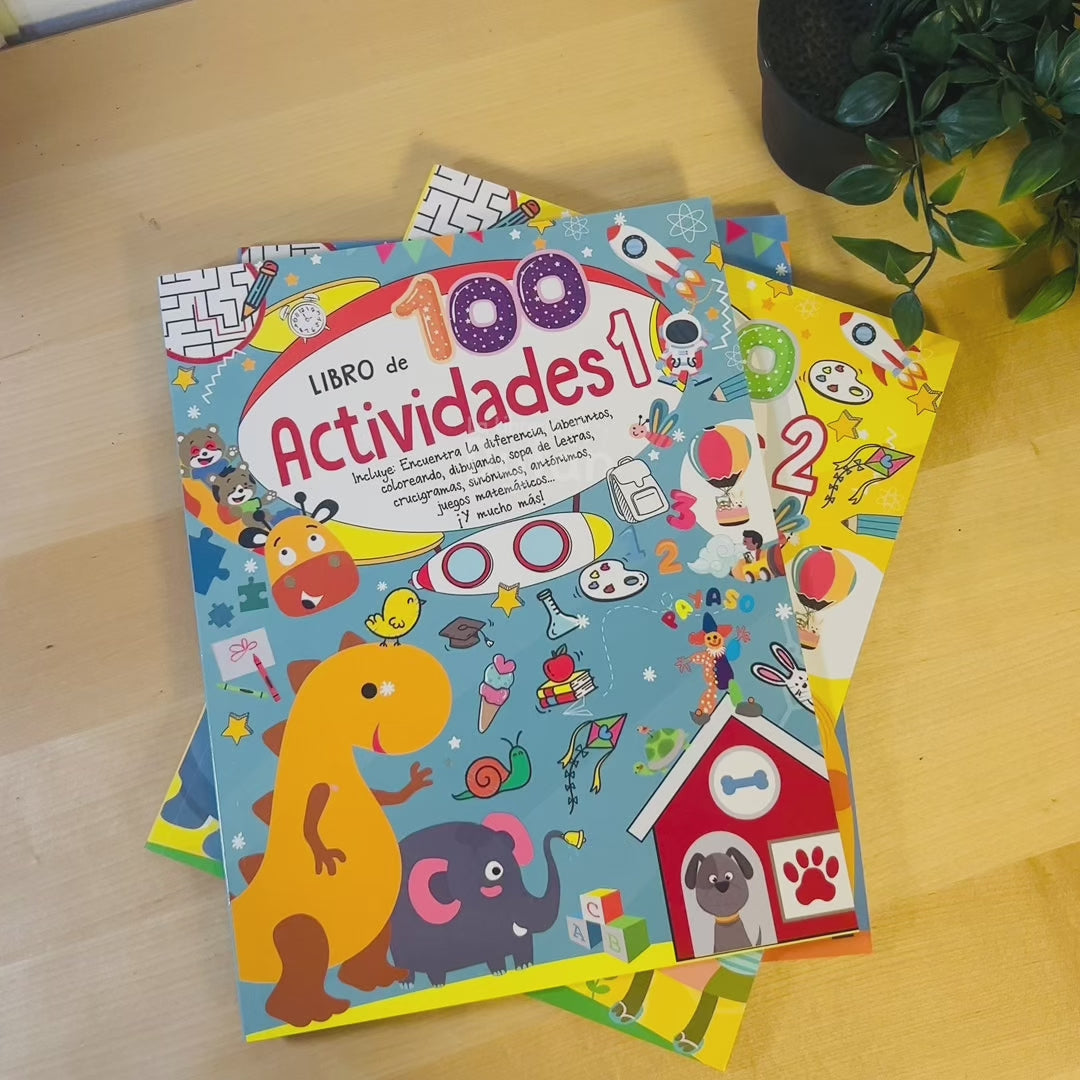 2x3 Libros 100 Actividades para niños de 6 a 10 años